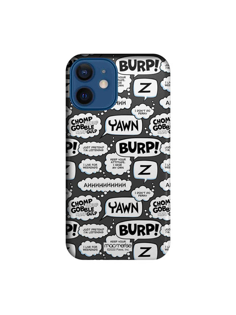 

macmerise Grey & White Moods Of Garfield iPhone 12 Mini Case