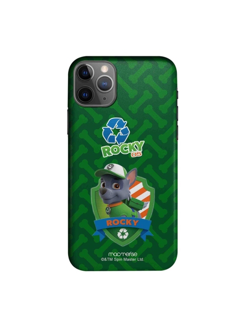 

macmerise Unisex Green Rocky Paw Patrol iPhone 11 Pro Back Cover