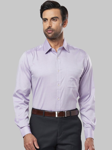 

Raymond Men Lavender Solid Formal Shirt
