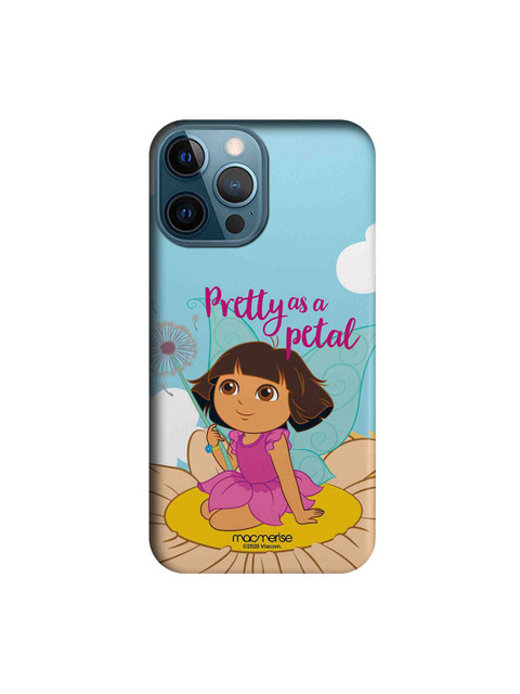 

macmerise Turquoise Blue & Pink Pretty Dora iPhone 12 Pro Max Back Case