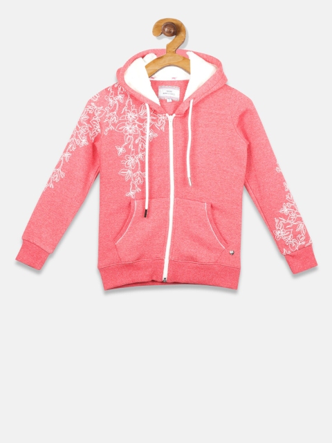

Monte Carlo Girls Pink & White Embroidered Hooded Sweatshirt