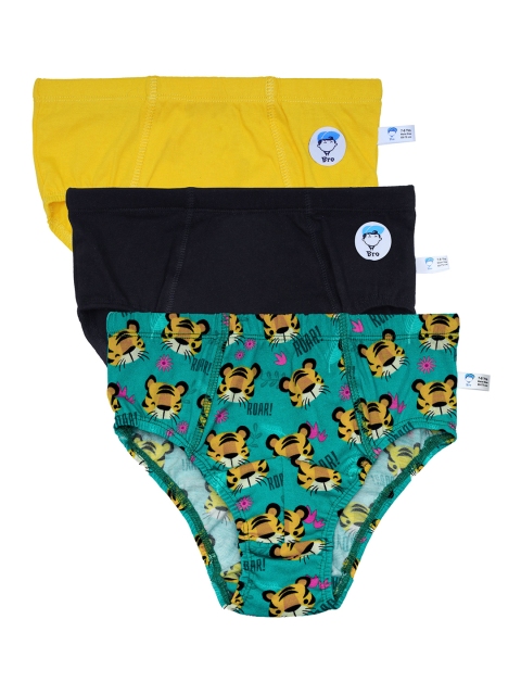 

DChica Boys Pack of 3 Basic Briefs DCUNSE6288/14-16, Green