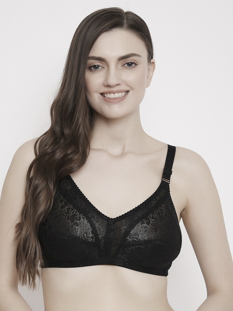

Klassik Black Lace Non-Padded Non-Wired Everyday Bra KLBLKKSH
