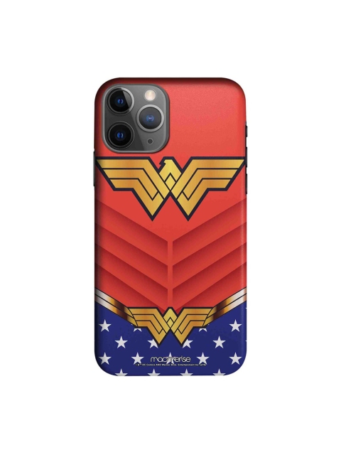 

macmerise Red & Blue DC Comics Suit Up Wonder Woman iPhone 11 Pro Max Case