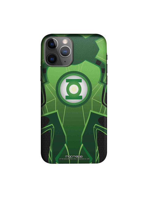 

macmerise Green Printed Suit up Lantern iPhone 11 Pro Max DC Comics Back Cover