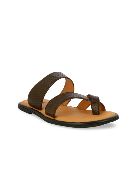 

Alberto Torresi Men Brown Solid Comfort Sandals