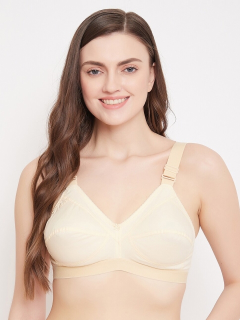 

Klassik Nude-Coloured Solid Non-Padded Non-Wired Everyday Bra KLSKNMON
