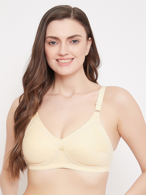 

Klassik Nude Coloured Solid Non-Padded Non-Wired Everyday Bra-KLSKNFLT1
