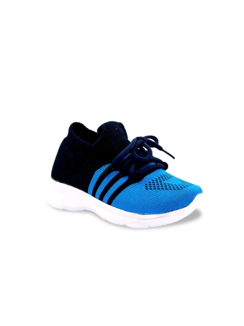 

Jazzy Juniors Boys Blue & Black Colourblocked Slip-On Sneakers