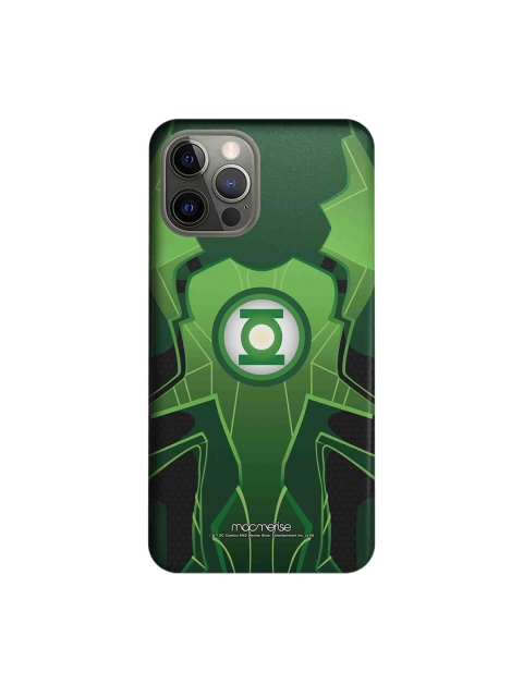 

macmerise Green & Black Suit Up Green Lantern Printed iPhone 12 Pro Back Cover