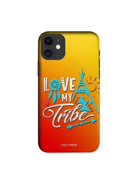 

macmerise Yellow & Orange Cartoon Character iPhone 11 Back Case