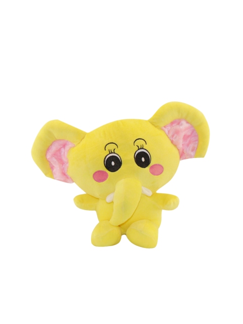 

Miyo Kids Yellow & Pink Baby Elephant Soft Toy