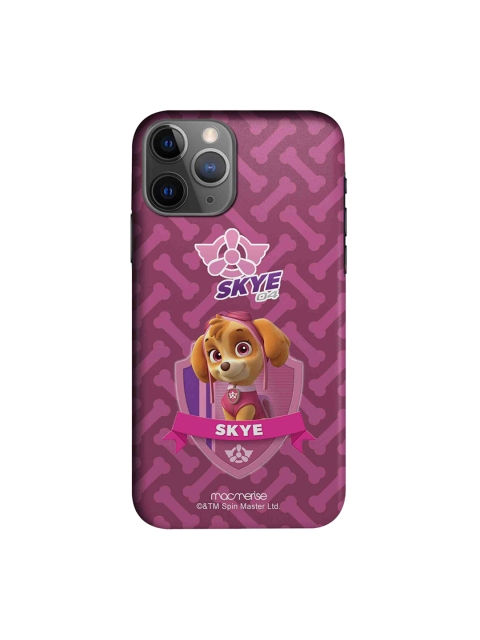 

macmerise Pink & Brown Skye Paw Patrol IPhone 11 Pro Max Back Case