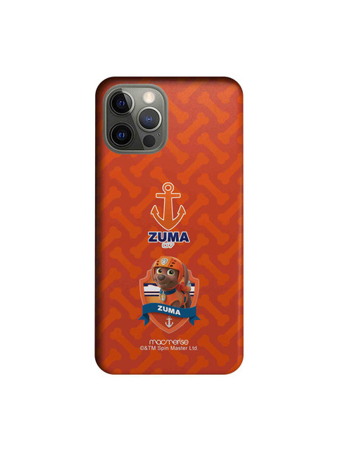 

macmerise Rust Red & Orange Zuma Paw Patrol iPhone 12 Pro Back Case