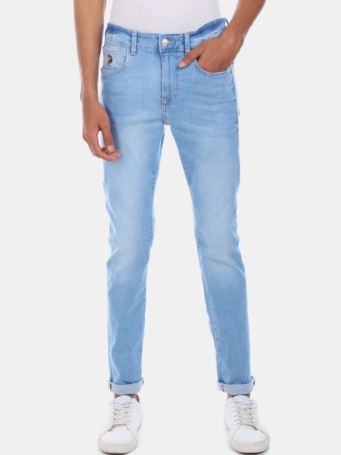 

U.S. Polo Assn. Men Blue Tapered Fit Jeans