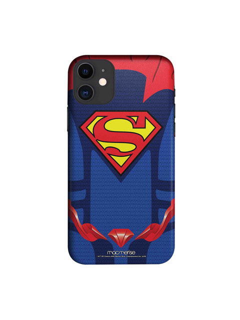 

macmerise Blue & Red DC Comics Suit Up Superman iPhone 11 Back Case