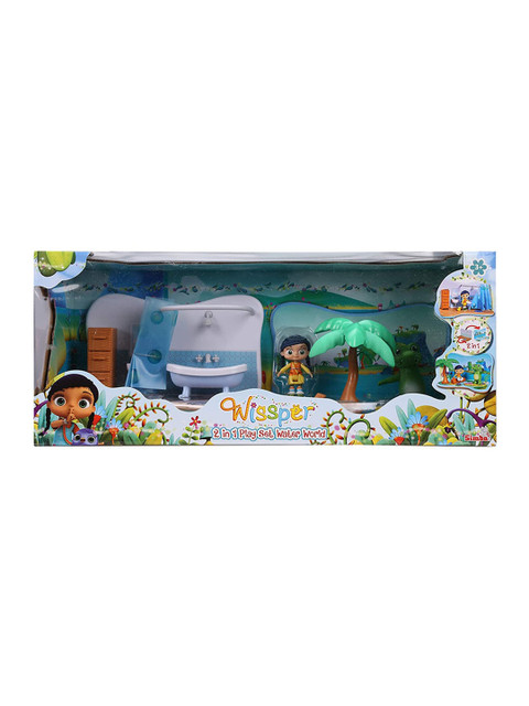 

Wissper Unisex Kids Green & Blue Simba Toys 2-in-1 Water World Play Set