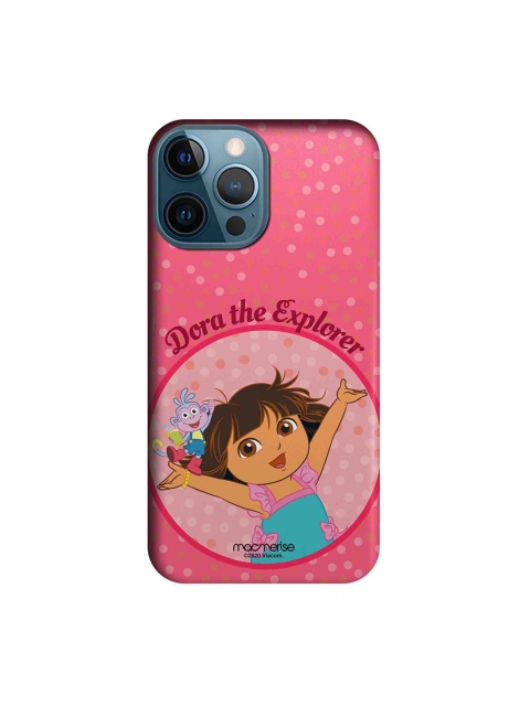 

macmerise Pink & Blue Joyful Dora iPhone 12 Pro Max Case