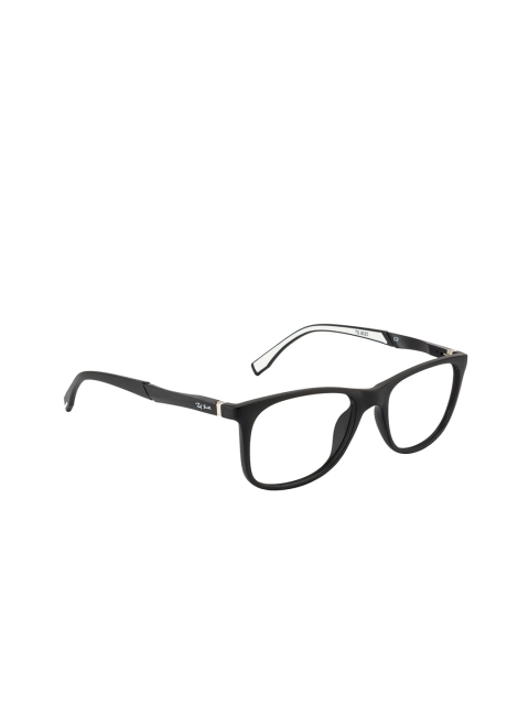 

Ted Smith Unisex Black Solid Full Rim Wayfarer Frames TS-N9025_C3