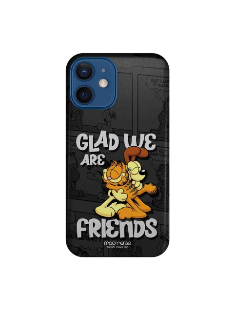 

macmerise Grey & Yellow Friendly Catdog iPhone 12 Mini Back Case
