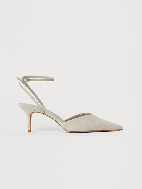 

H&M Women Beige Imitation Suede Sandals