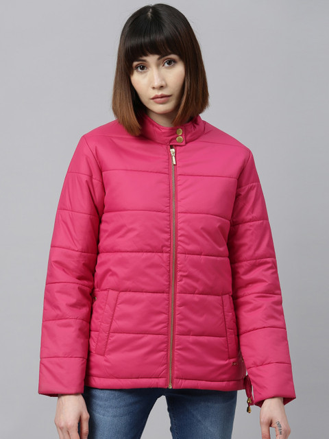 

Park Avenue Woman Women Red Solid Padded Jacket