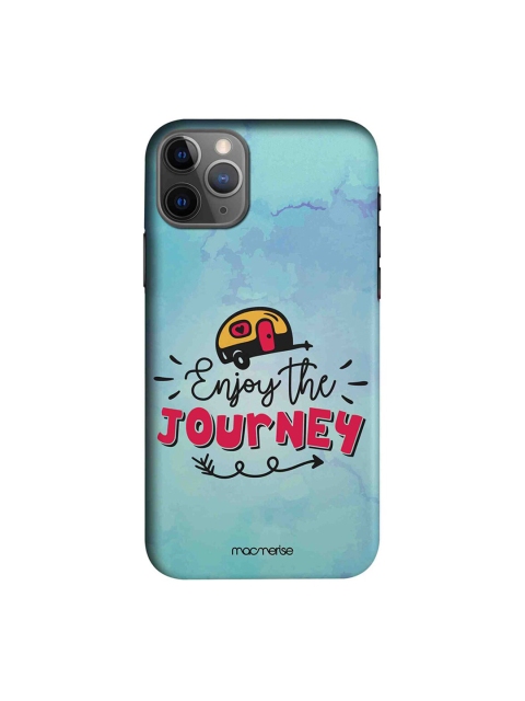 

macmerise Blue & Red Enjoy The Journey printed iPhone 11 Pro Back Case