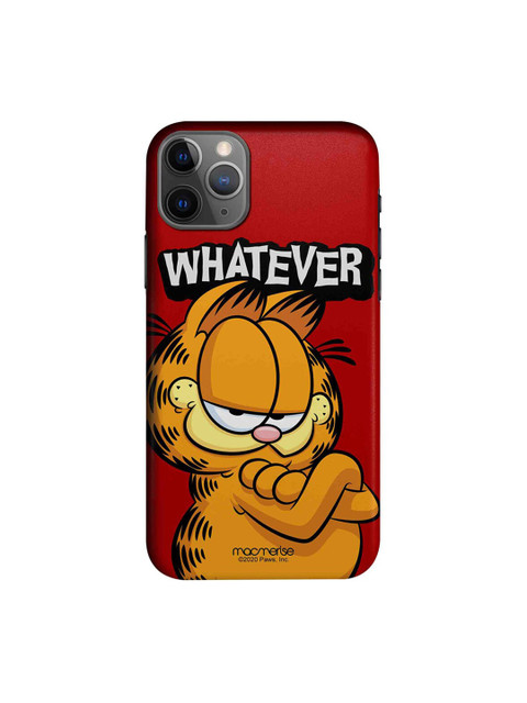 

macmerise Red & Orange Cartoon Characters Yeah Whatever iPhone 11 Pro Back Case