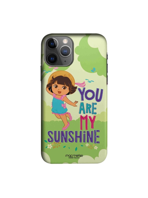 

macmerise Green & Blue Cartoon Characters My Sunshine Dora iPhone 11 Pro Max Back Cover