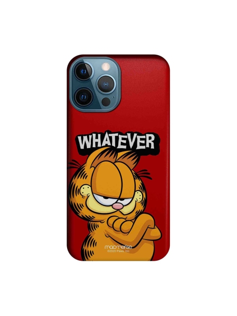 

macmerise Red & Orange Garfield Yeah Whatever iPhone 12 Pro Max Case