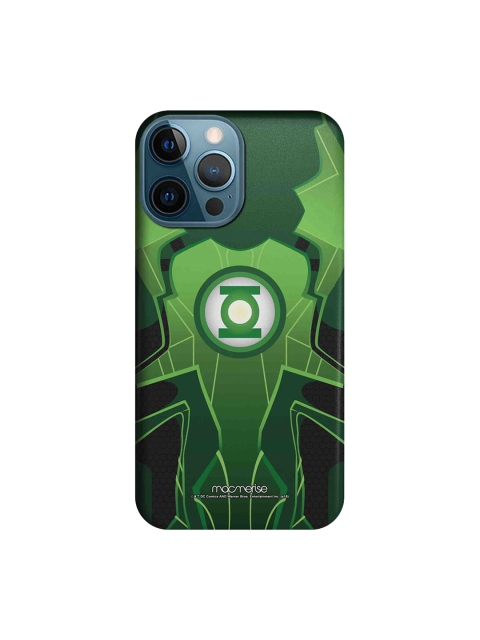 

macmerise Green & Black Suit up Lantern Printed iPhone 12 Pro max Back Case