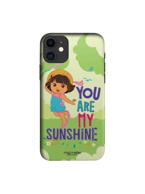 

macmerise Green & Blue My Sunshine Dora Printed iPhone 11 Back Case