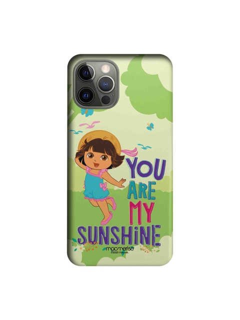

macmerise Green & White Cartoon Character iPhone 12 Pro Back Case