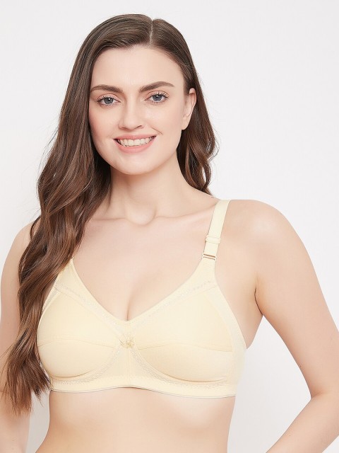 

Klassik Nude Coloured Solid Non-Padded Non-Wired Everyday Bra-KLSKNFLT