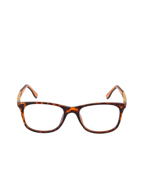 

Ted Smith Unisex Brown & Black Printed Full Rim Wayfarer Frames TS-N9025_C4