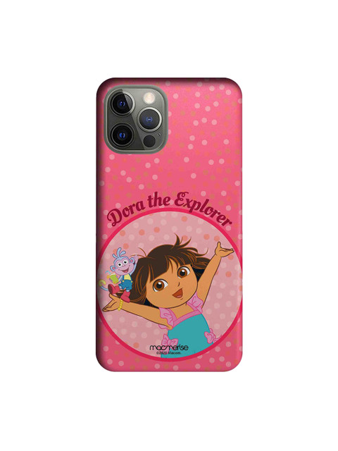

macmerise Pink & Blue Joyful Dora iPhone 12 Pro Case