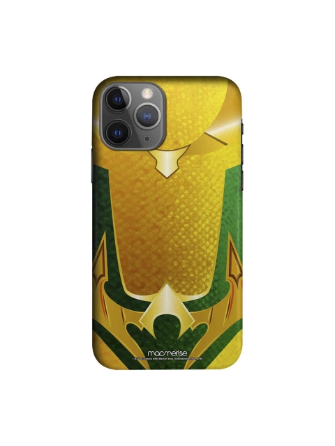 

macmerise Gold-Toned & Green Suit Up Aquaman IPhone 11 Pro Max Back Case