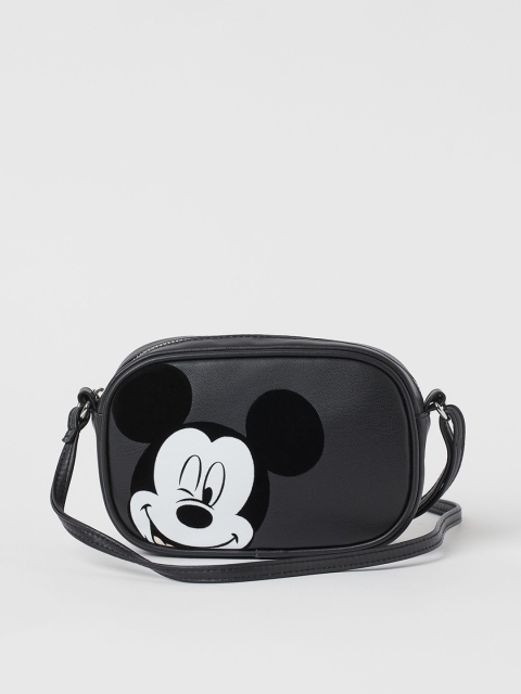

H&M Women Black Small Shoulder Bag