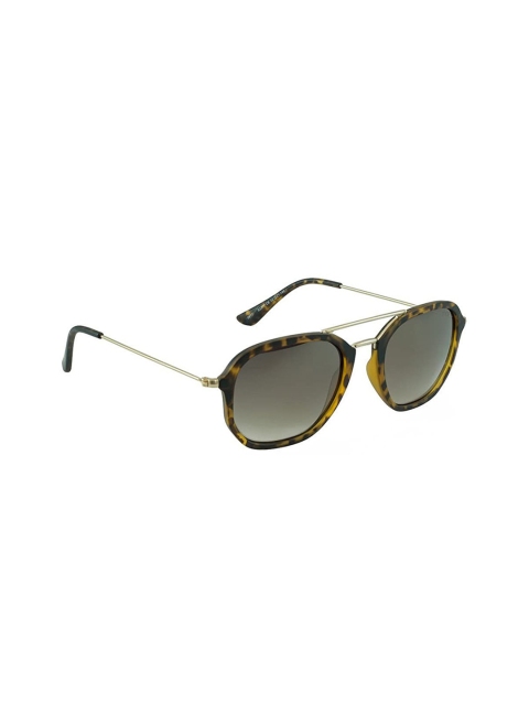 

IDEE Men Printed Gradient UV Protected Lens Square Sunglasses IDS2311-C6SG, Green