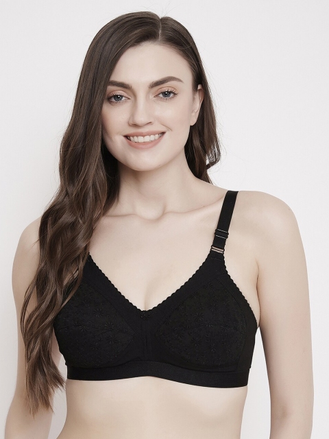 

Klassik Black Lace Non-Wired Non-Padded Everyday Bra KLBLKJC5