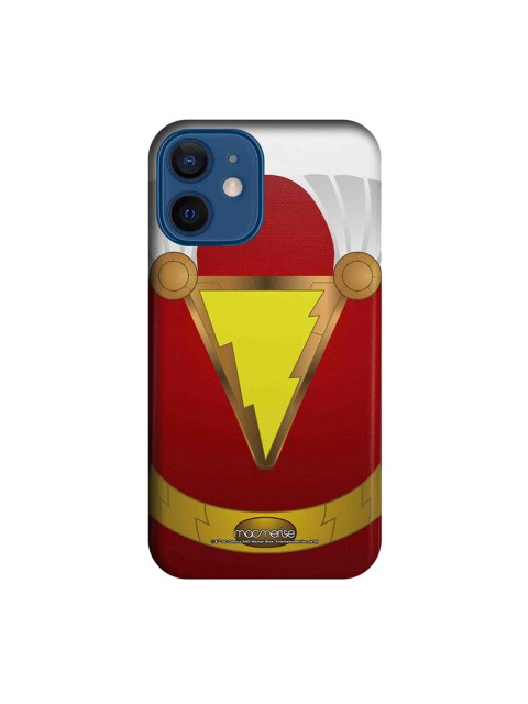 

macmerise Red & Yellow Cartoon Characters Suit up Shazam iPhone 12 Mini Back Case