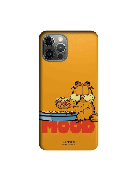 

macmerise Brown & Orange Lasagna Mood IPhone 12 Pro Back Case