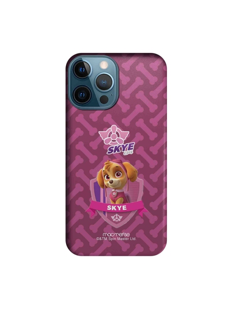 

macmerise Purple & Brown Skye Paw Patrol iPhone 12 Pro Max Back Case