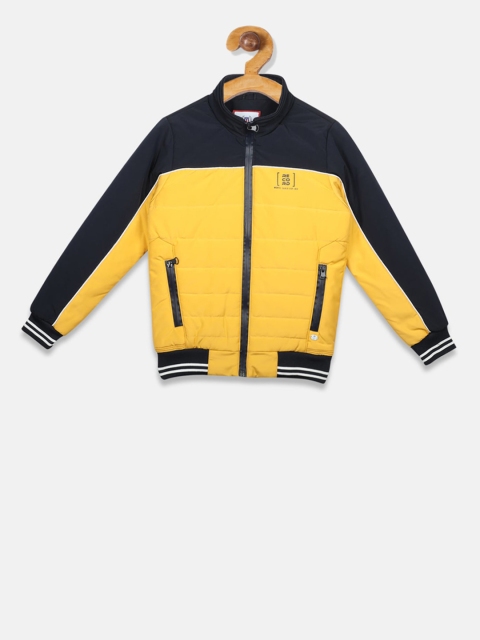 

Monte Carlo Boys Navy Blue Colourblocked Bomber