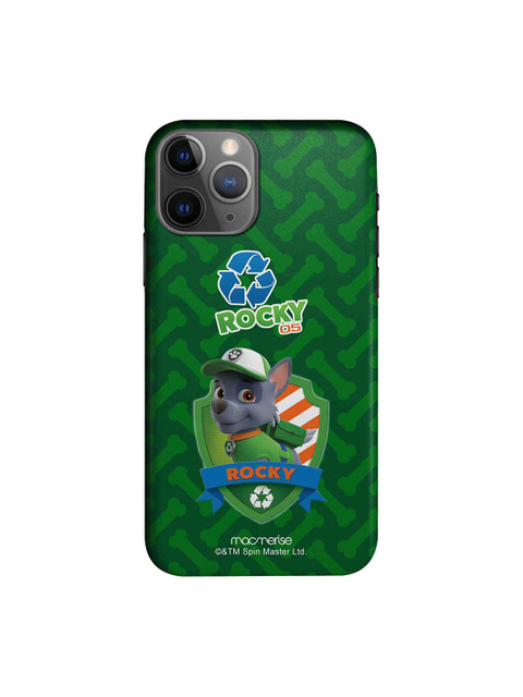 

macmerise Green & Blue Rocky Paw Patrol Printed iPhone 11 Pro Max Back Case