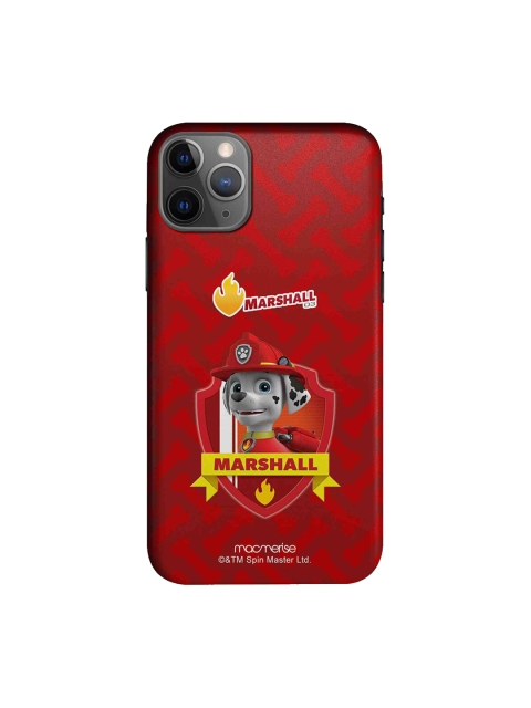 

macmerise Red & Yellow Marshall Paw Patrol Printed iPhone 11 Pro Back Case