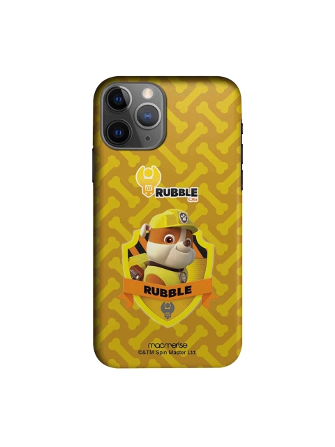 

macmerise Yellow & Brown Cartoon Character iPhone 11 Pro Max Back Case