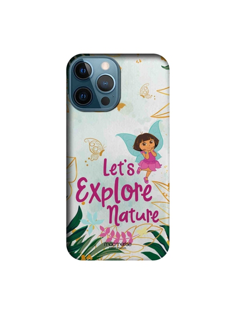 macmerise Blue & Pink Cartoon Character iPhone 12 Pro Max Back Case