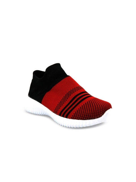 

Jazzy Juniors Boys Red Slip-On Sneakers