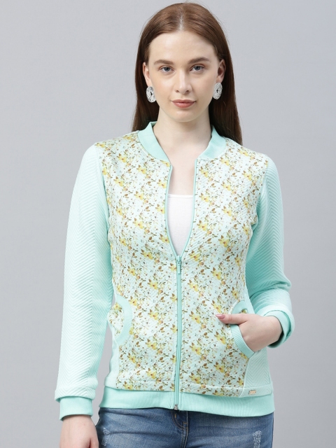 

Park Avenue Woman Blue Printed Sweatshirt
